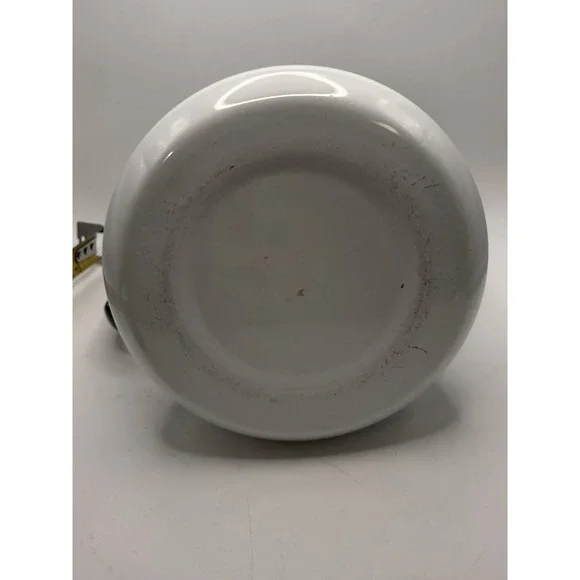 Vintage 7.5" Enamel Coffee Hot Water Pot, Berggren Hinged, Swedish Z19 - Picture 9 of 11